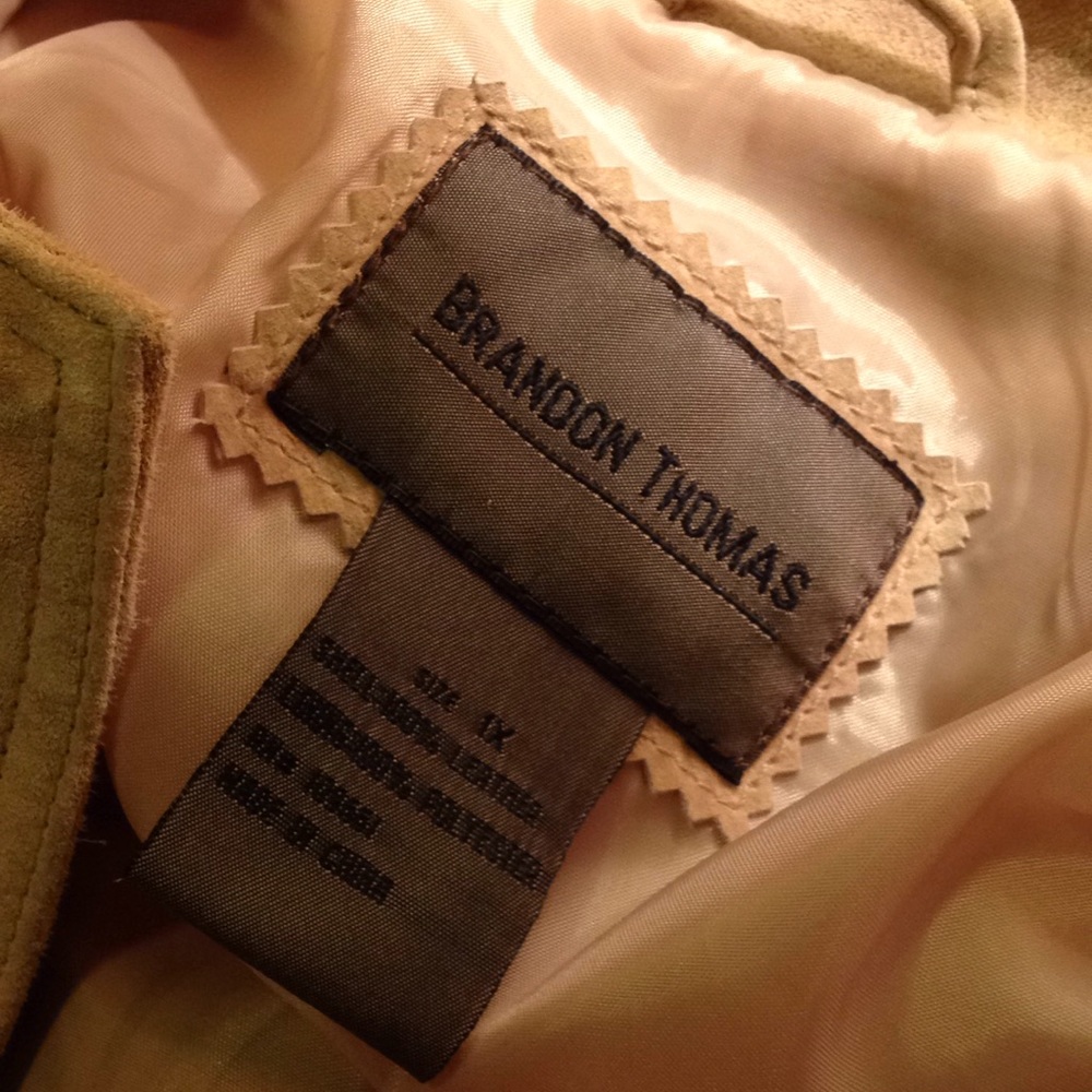 Brandon Thomas Leather/suede Jacket - Picture 3 of 6